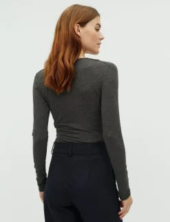 mbyM Lione GG Bodystocking - Grå