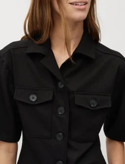 mbyM Peplina-M Bluse - Sort