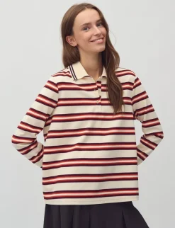 mbyM Polla-M Poloshirt - Stribet