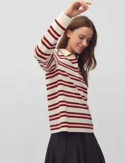 mbyM Polla-M Poloshirt - Stribet