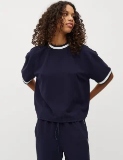 mbyM Rimaya-M T-shirt - Mørkeblå