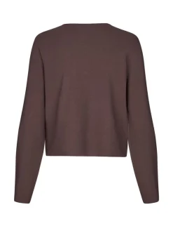 mbyM Salina-M Cardigan - Mørkebrun