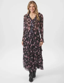 Neo Noir Anika Marigold Print Bluse - Print