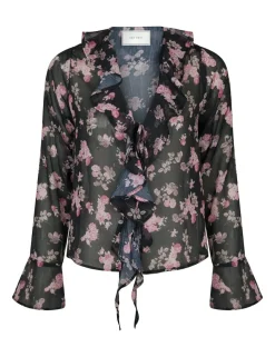 Neo Noir Anika Marigold Print Bluse - Print