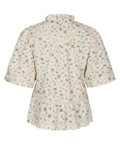 Neo Noir Evienne Floral Blush Top - Rosa