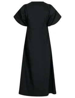 Neo Noir Illana Poplin Kjole - Sort
