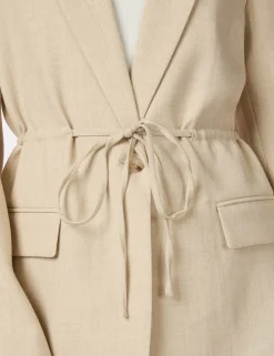 Neo Noir Jemmie Melange Blazer - Sand
