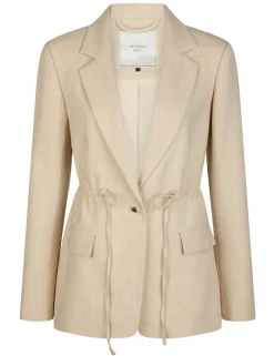 Neo Noir Jemmie Melange Blazer - Sand