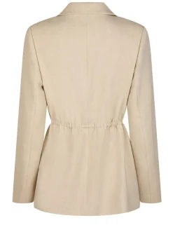 Neo Noir Jemmie Melange Blazer - Sand