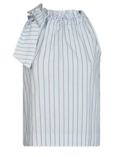 Neo Noir Maula Stripe Top - Stribet