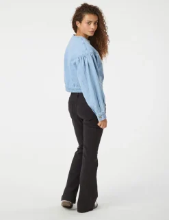 Neo Noir Mavis Denim Jakke - Denim