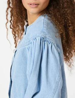 Neo Noir Mavis Denim Jakke - Denim