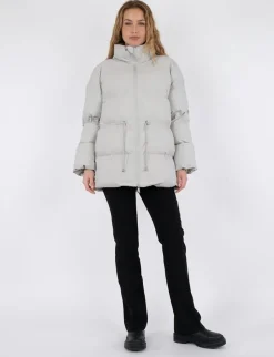 Neo Noir Mayra C Puffer Jakke - Hvid