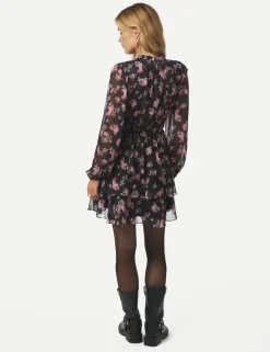 Neo Noir Mio Marigold Kjole - Print