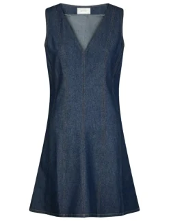 Neo Noir Nava Denim Kjole - Denim