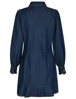 Neo Noir Nikko Denim Kjole - Denim
