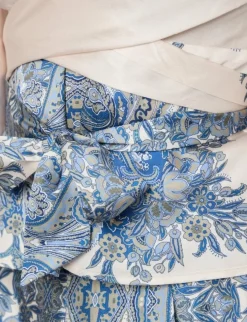 Neo Noir Rista Paisley Border Bluse - Print