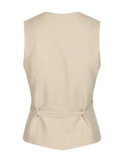 Neo Noir Samara Melange Vest - Sand