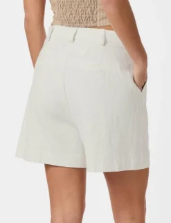 Neo Noir Sega Ramie Shorts - Hvid