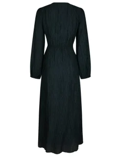 Neo Noir Silfi Crepe Kjole - Mørkeblå