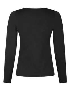 Neo Noir Teller Knit Cardigan - Sort