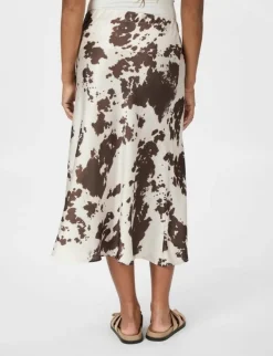 Neo Noir Viso Cow Print Nederdel - Print