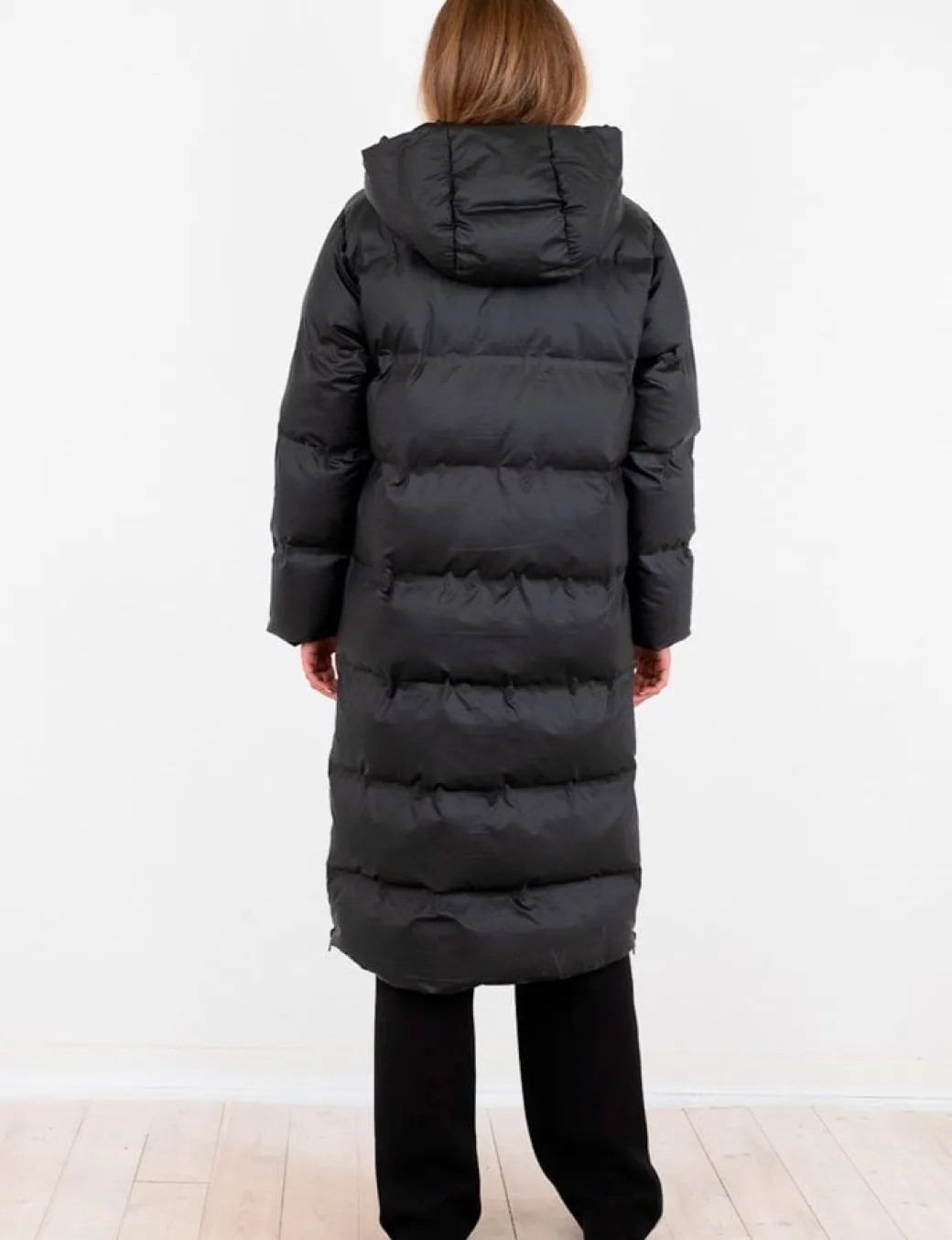Neo Noir Viviana C Puffer Jakke - Sort