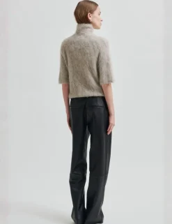 Second Female Karla Knit SS Strik - Grå