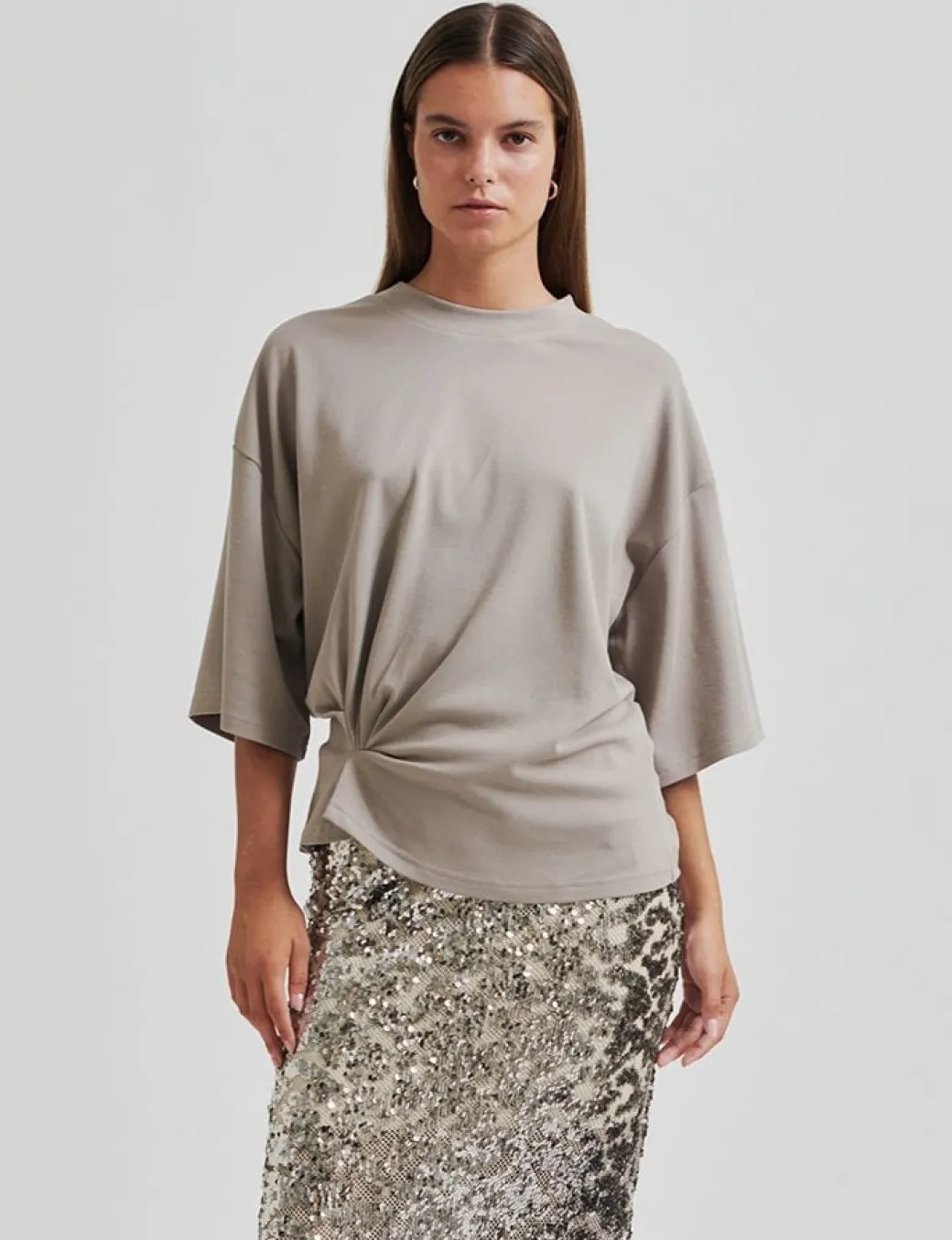 Second Female Missouri T-Shirt - Sand
