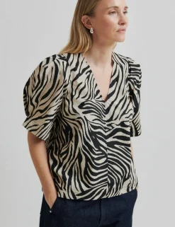 Second Female Pranni Bluse - Zebra