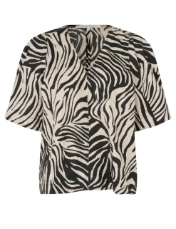 Second Female Pranni Bluse - Zebra
